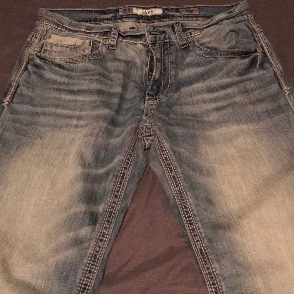 BKE Men’s “Jake” Jeans. 33R Bootcut.